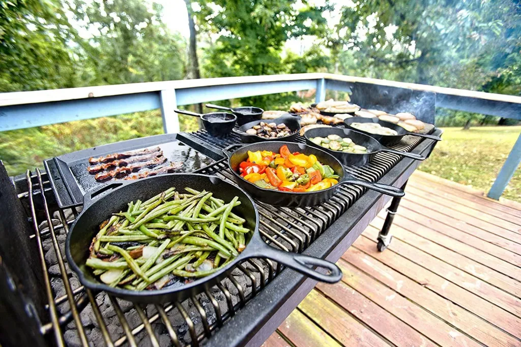 BBQ Boss cast iron pan Texas, Ø 24 cm
