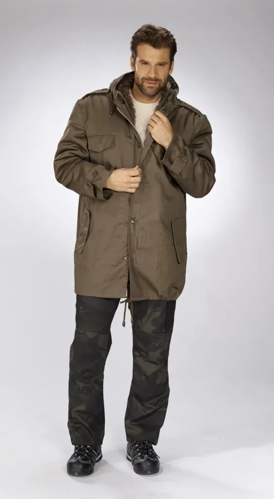 Parka, Farbe steingrau, Gr.M