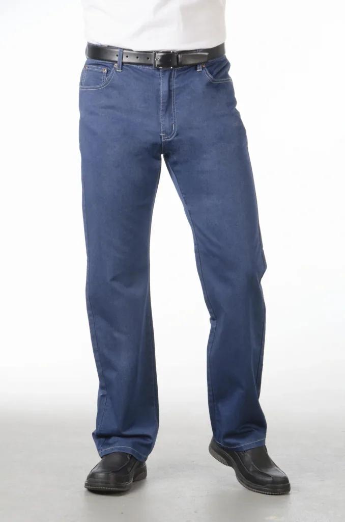 Premium jeans, crease-free, extra soft, color blue size 25