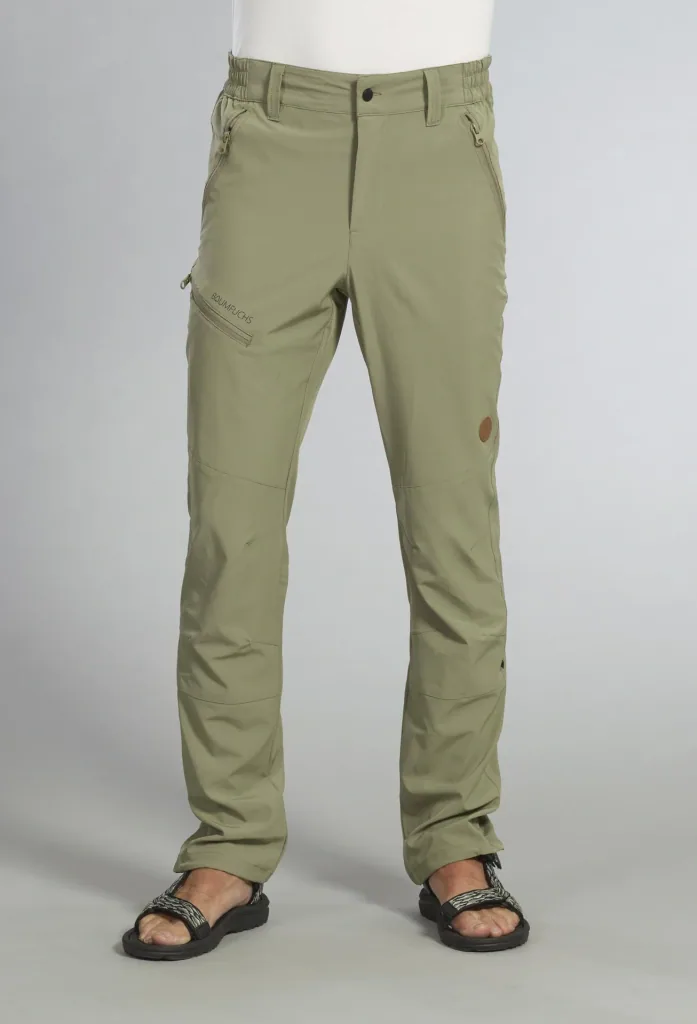 Outdoorhose Stretch, Farbe khaki, Gr.52