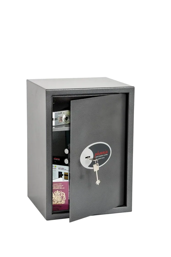 Vela Home & Office safe with key lock, external dimensions 500 x 350 x 310 mm