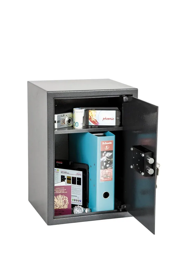 Vela Home & Office safe with key lock, external dimensions 500 x 350 x 310 mm