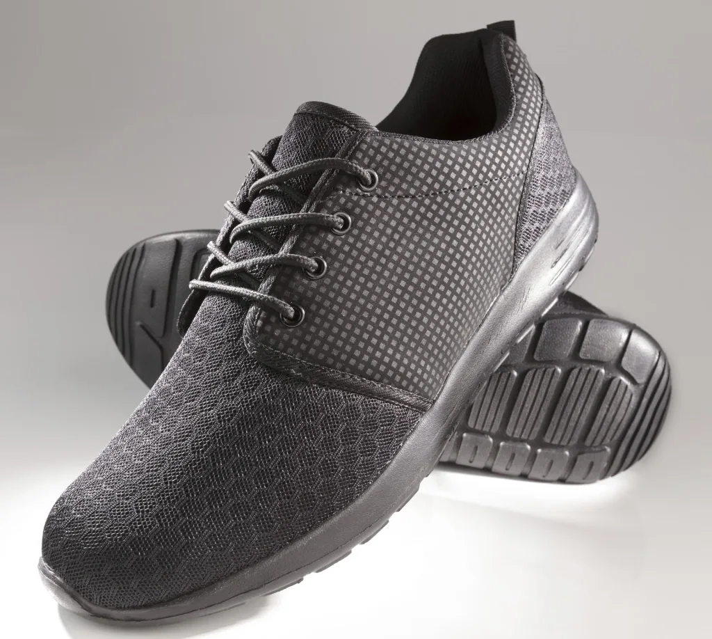 Lace-up shoe, feather-light, color anthracite, size 44