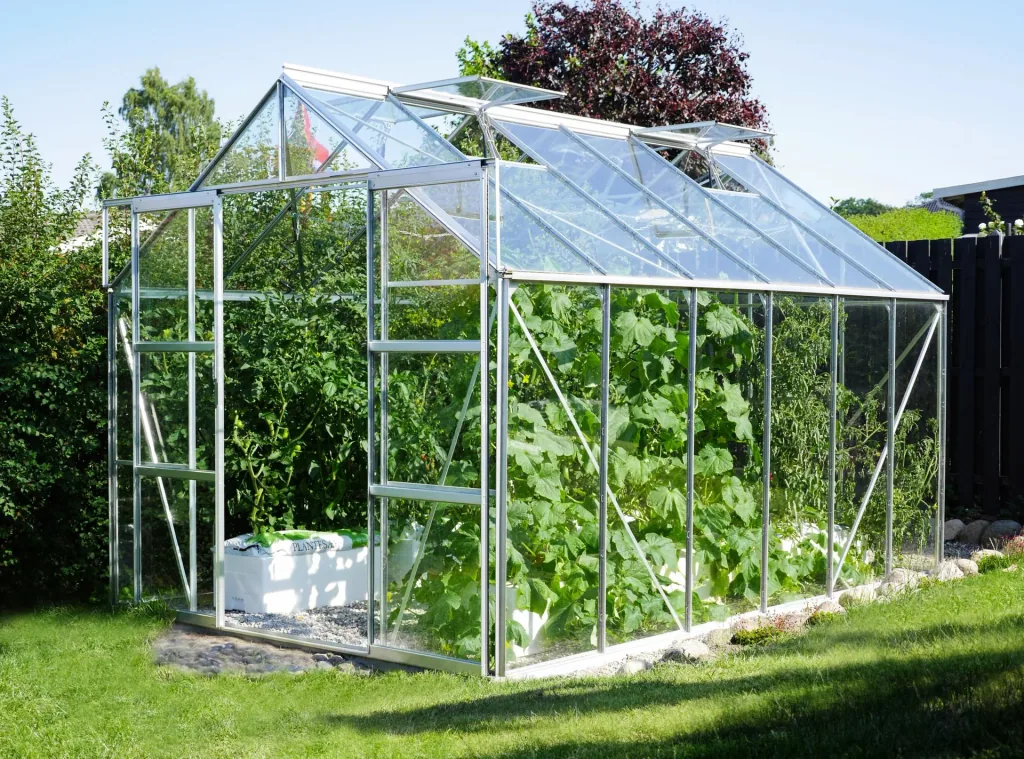 Greenhouse Uranus 9900 ESG 3 mm, color aluminum