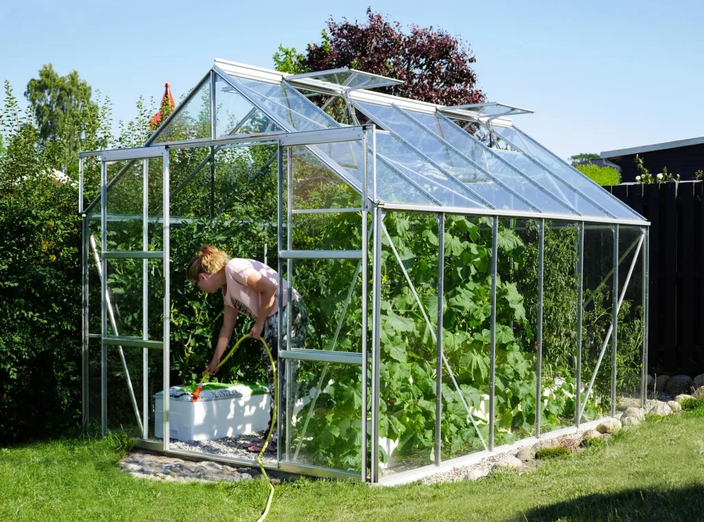 Greenhouse Uranus 9900 ESG 3 mm, color aluminum