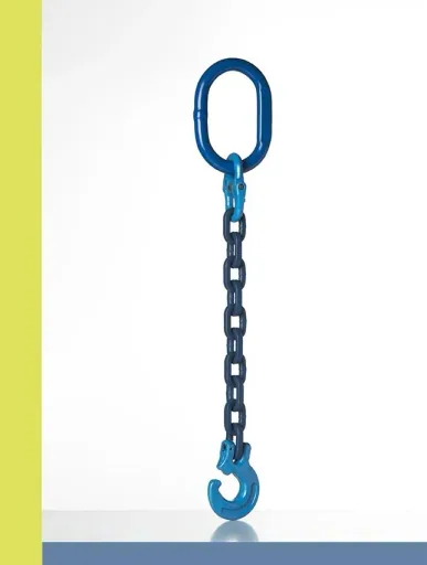 Forestry logging chain, square links, GK10, 8 mm, 3 m long