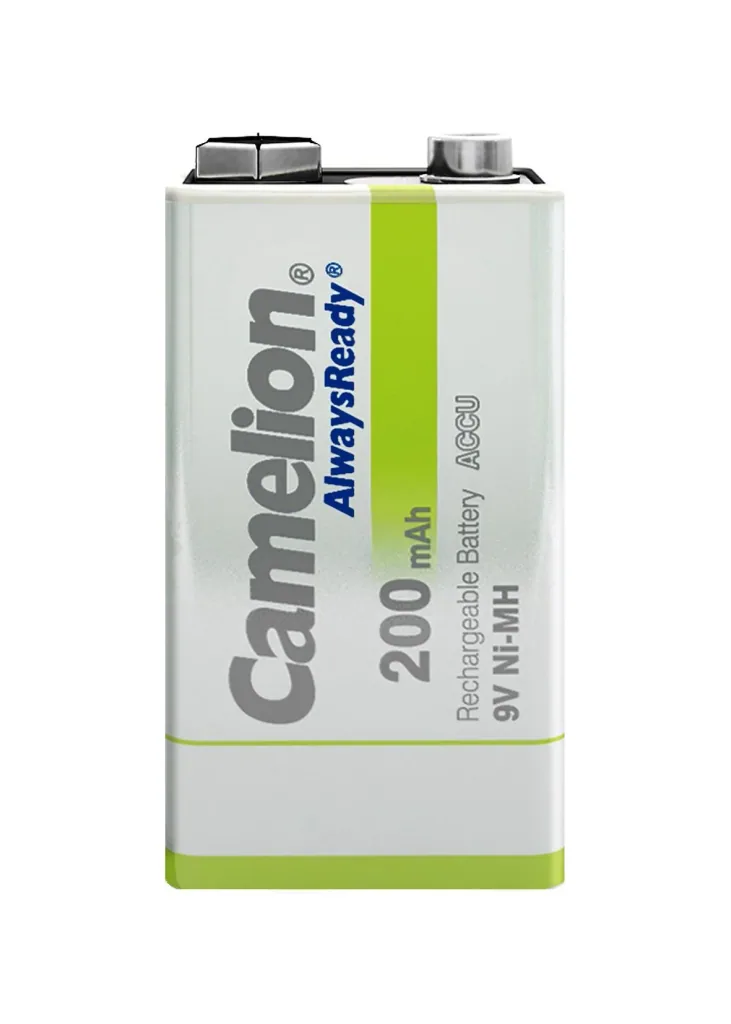 NiMH 9V Block V battery with 200 mAh - 1 piece