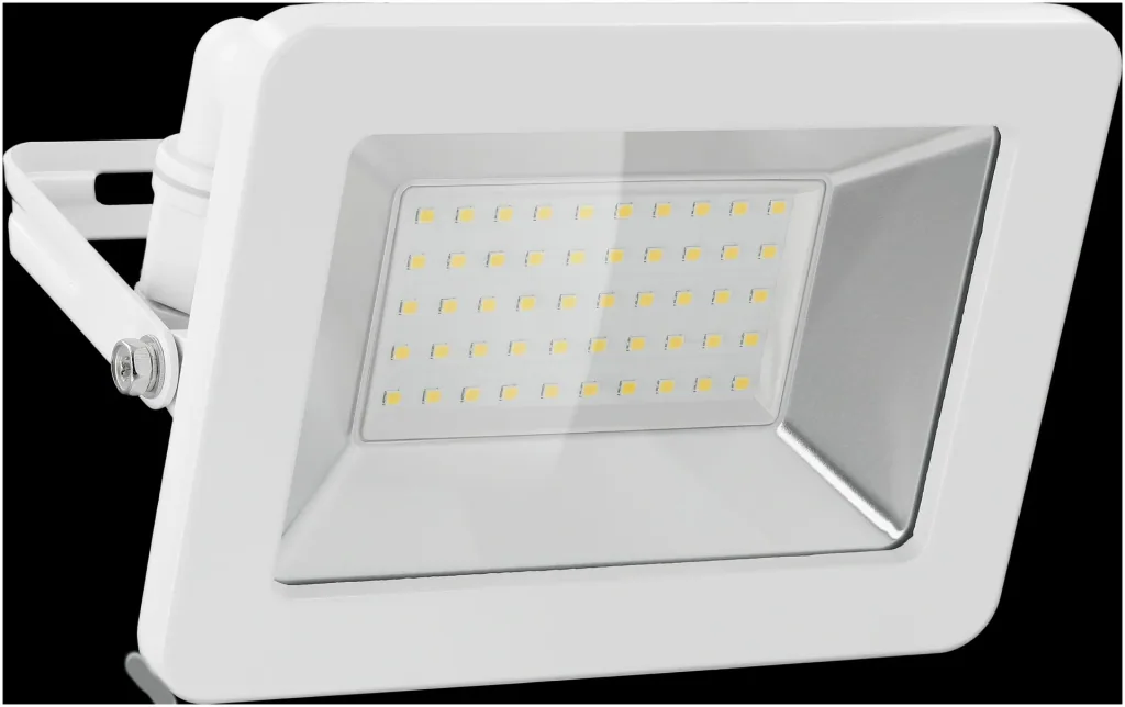 LED outdoor spotlight white, 50 watts - 4250 lumens