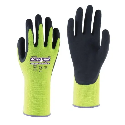 Polyester fine-knit glove ActivGrip Lite, size 11