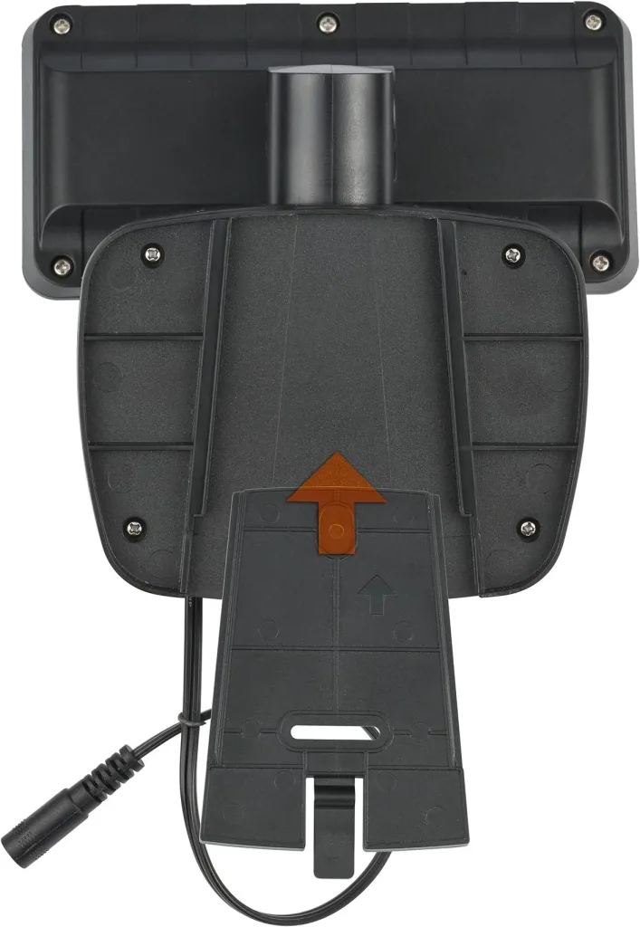 Solar LED spotlight "SOL 800 plus" with infrared motion detector - IP44 in black