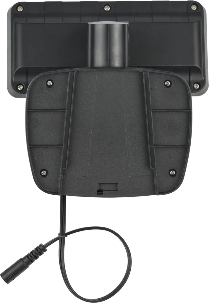 Solar LED spotlight "SOL 800 plus" with infrared motion detector - IP44 in black