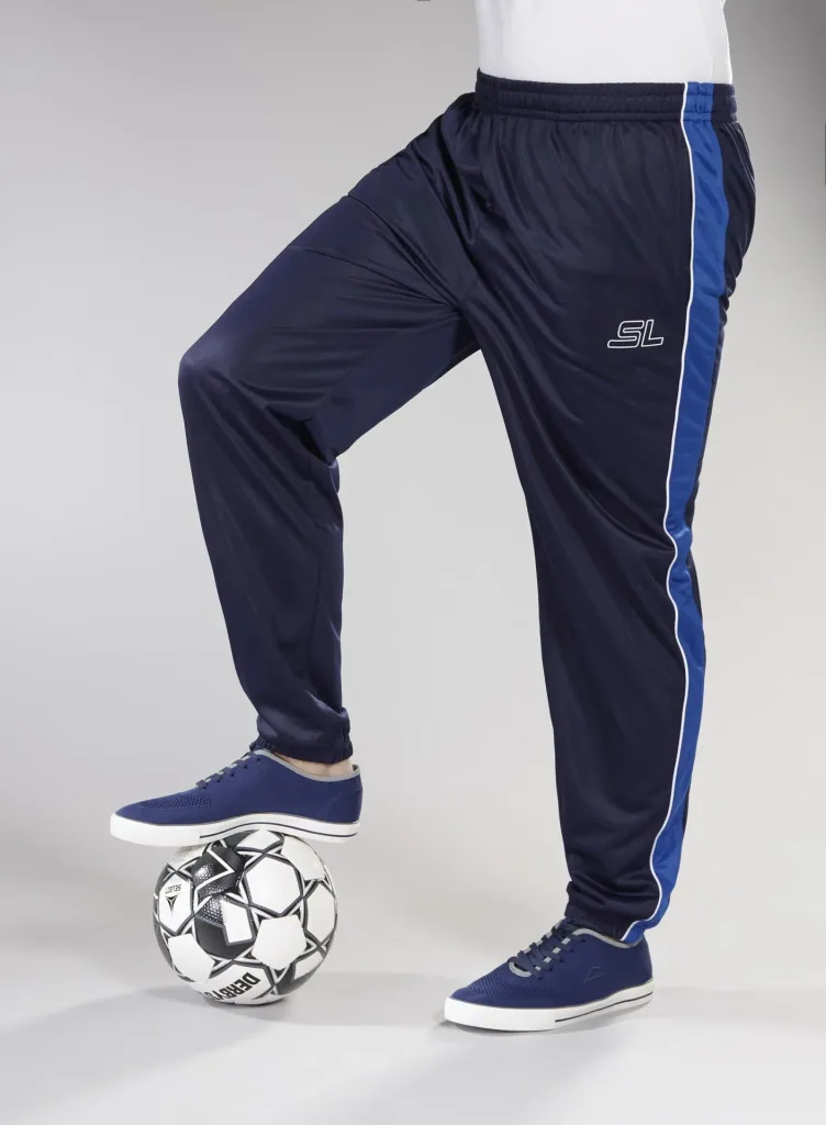 3-piece leisure suit, color navy-royal blue, size M