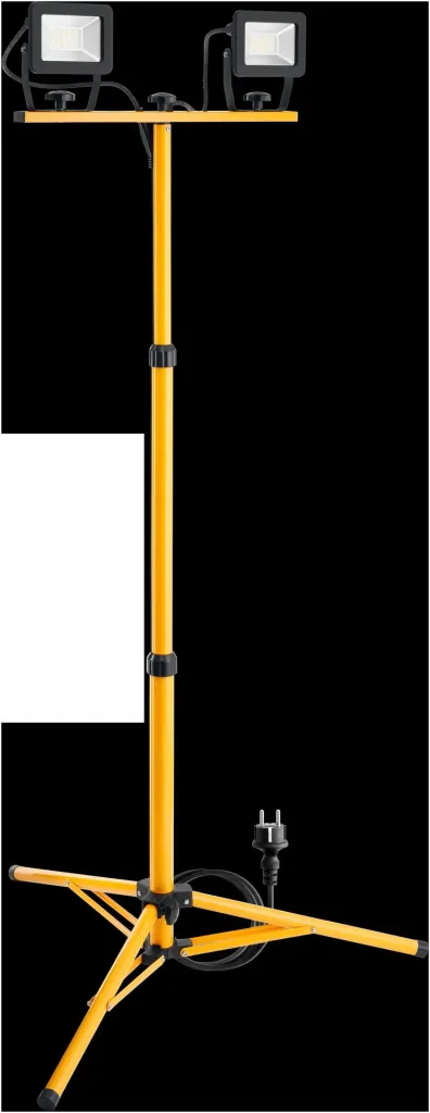 2x20W tripod LED construction spotlight TW 3400LM