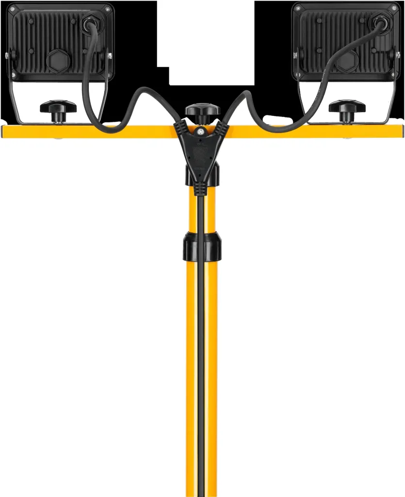 2x20W tripod LED construction spotlight TW 3400LM