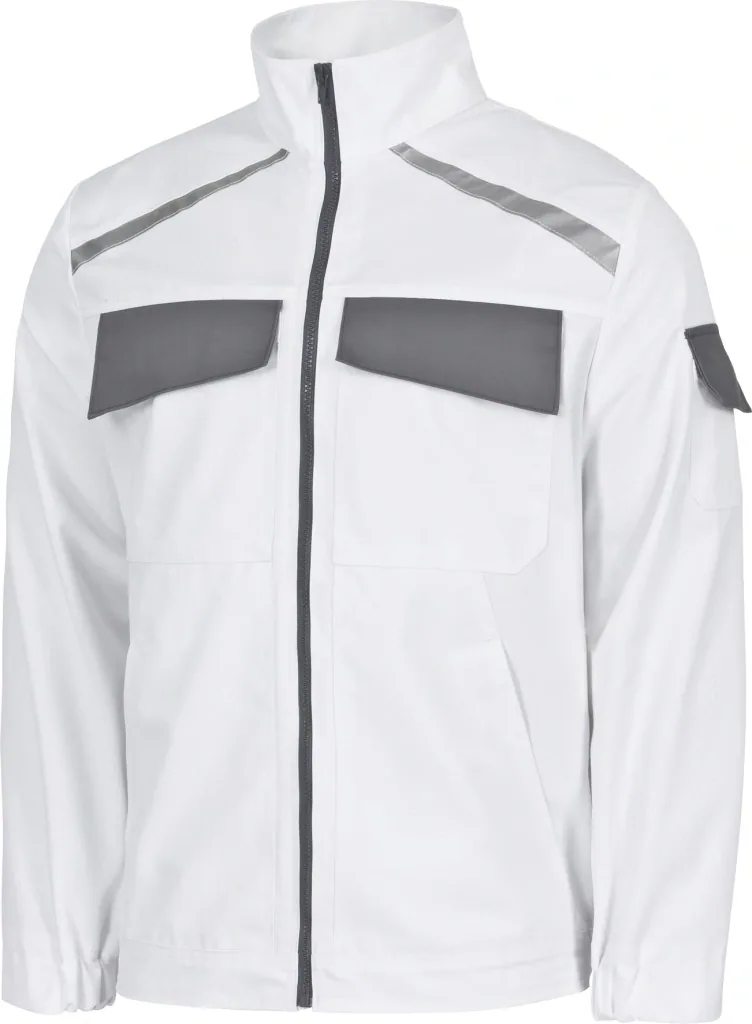 EXTREME work jacket, white-grey, size S