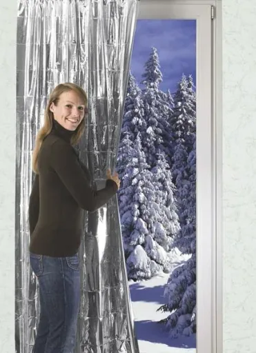 Aluminum curtain 90 x 220 cm