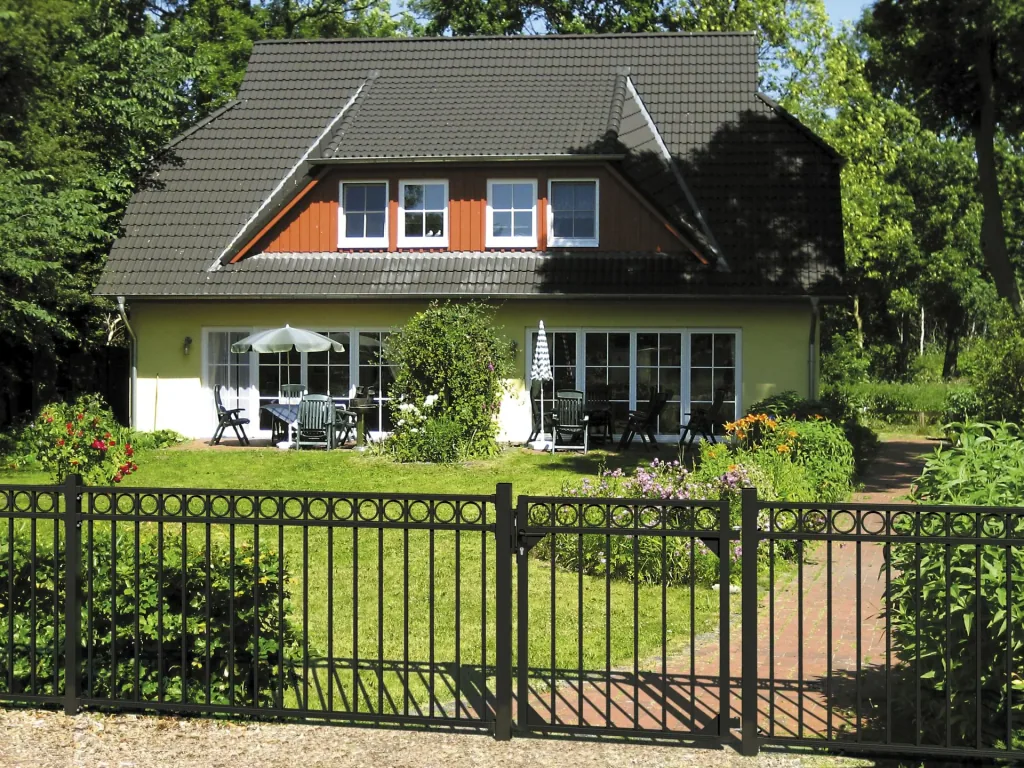 Double gate set Circle including posts 3 x 1 m black matt