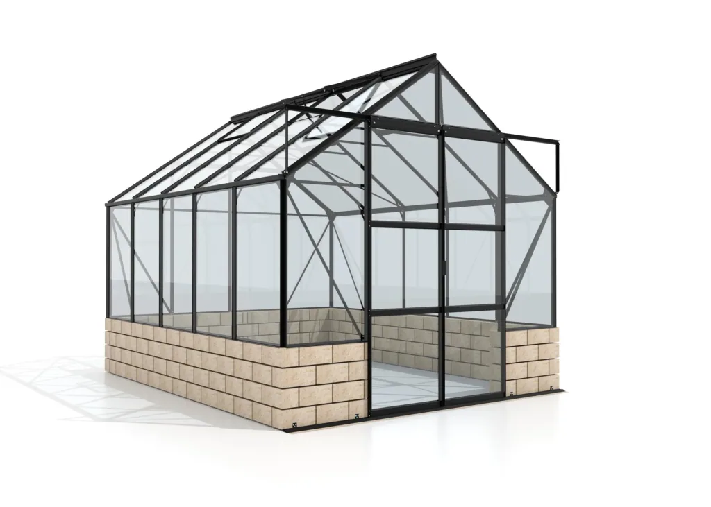 Greenhouse Cassandra 8300 ESG 3 mm, black, base sand