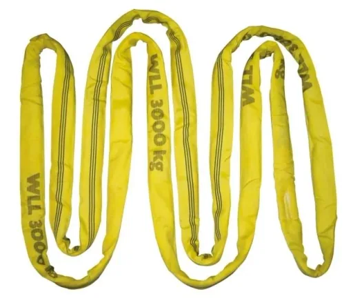 Round sling 3000 kg, effective length stretched 2.5 m, 6M long