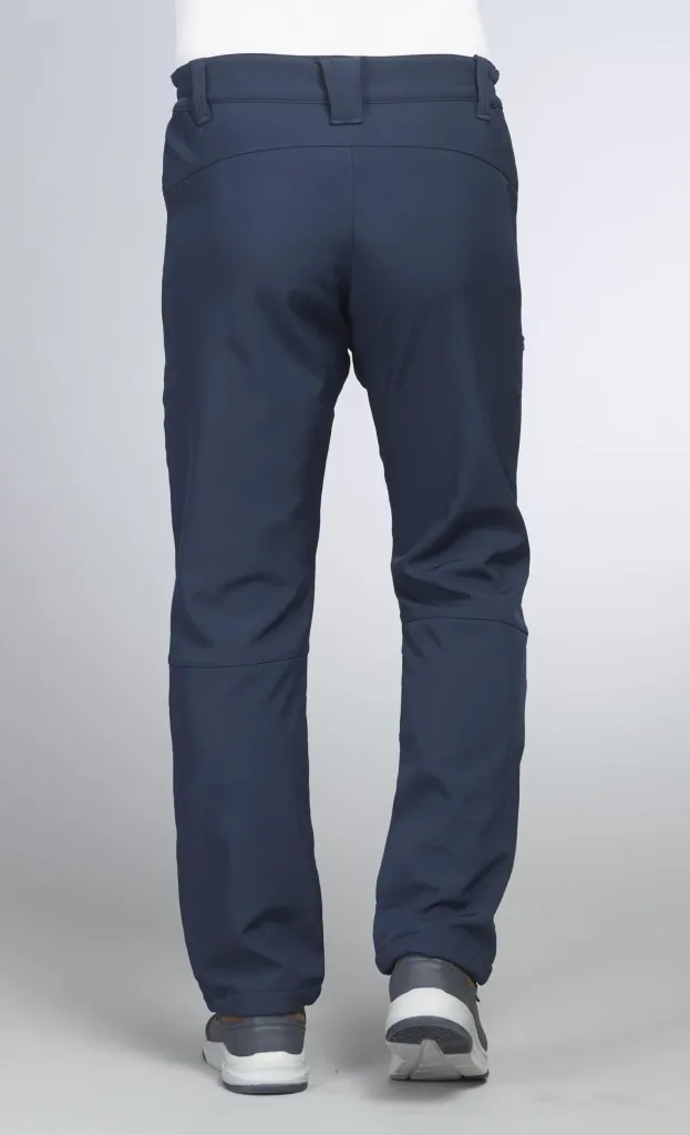 Outdoor trousers with lining, color navy, size 48