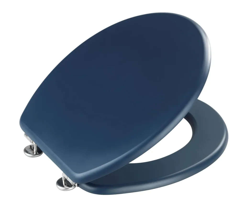 Toilet seat Prima dark blue matt, MDF