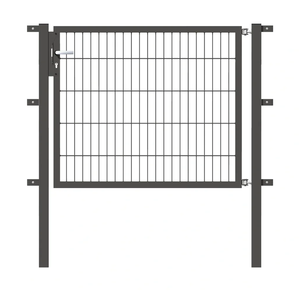 Single gate Flexo, anthracite, width 125 cm, height 100 cm