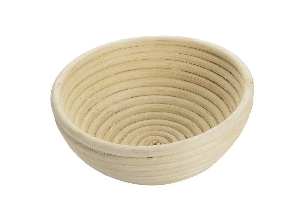 Round proving basket