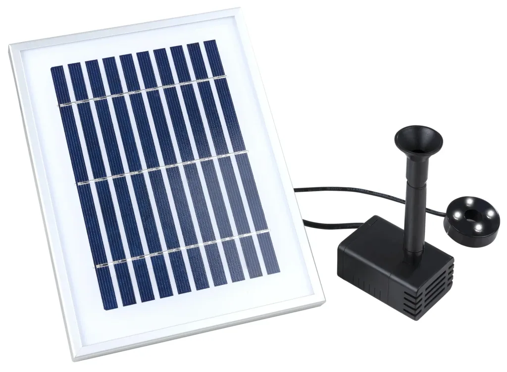 200 l/h solar pump with battery without light