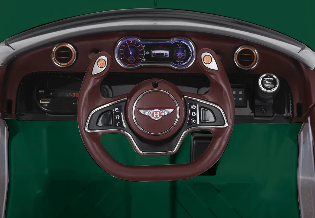Ride-on Bentley EXP12 for children, 12 Volt, Green