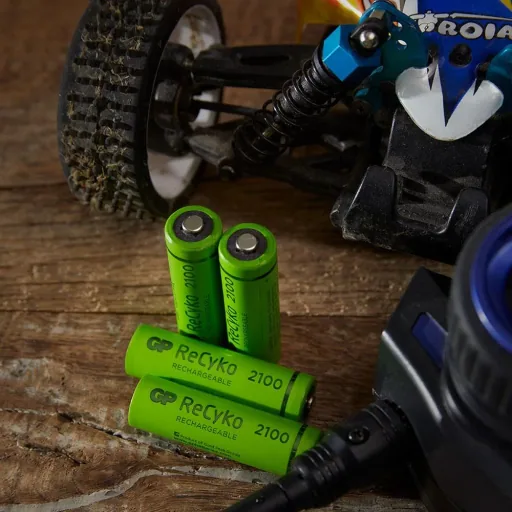 ReCyko Mignon (AA) NiMH rechargeable batteries with 2100 mAh, 1.2 V - 2 pieces