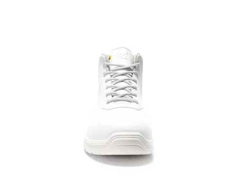 Safety lace-up boots jo_CLEAN Loop white Mid ESD S3 size 38