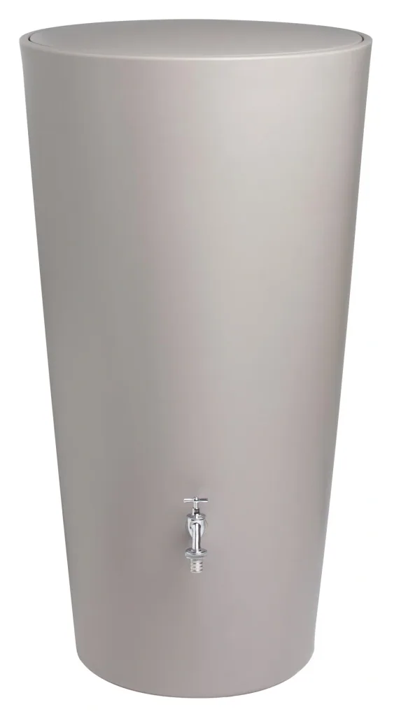 Rain storage tank "Rainbowl" 210 L taupe