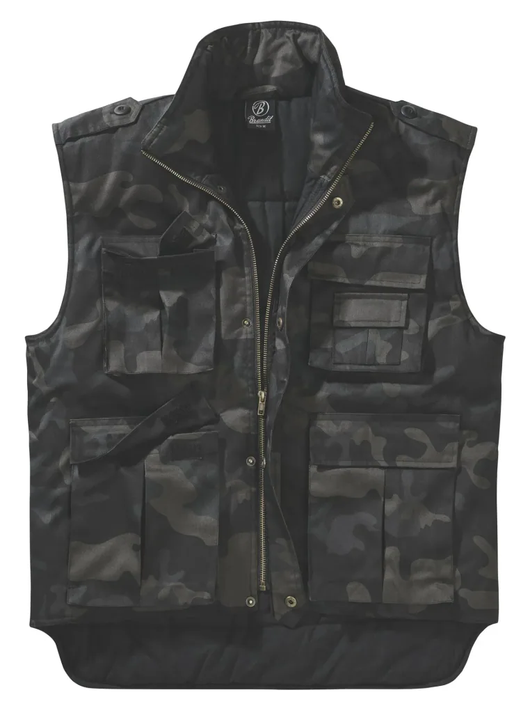 Ranger vest, color dark camo, size L