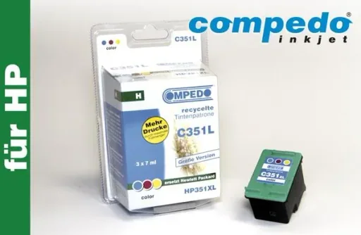 Printer cartridge for HP 350XL/CB336EE black