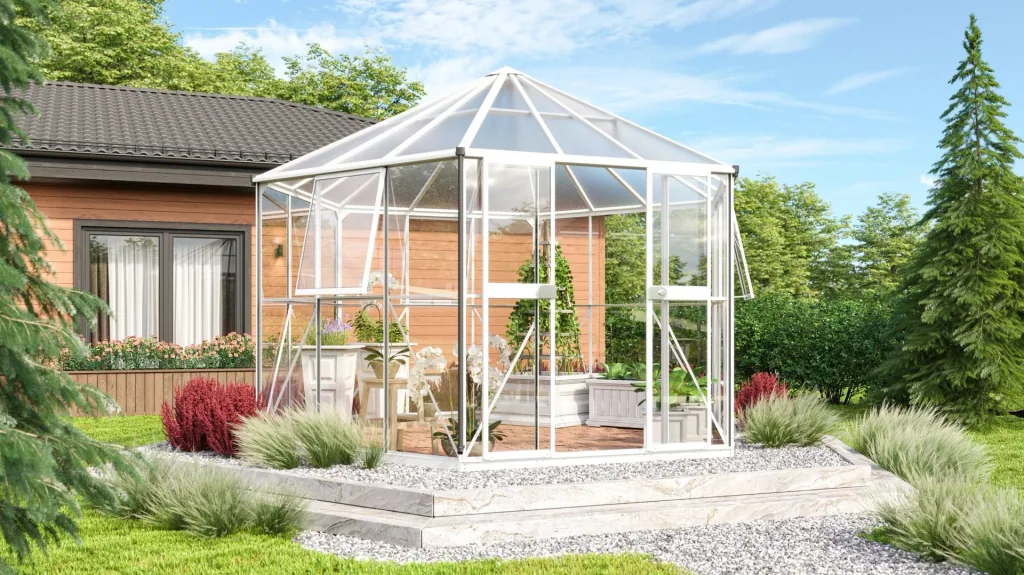 Greenhouse Juno 9000 ESG/HKP, color white