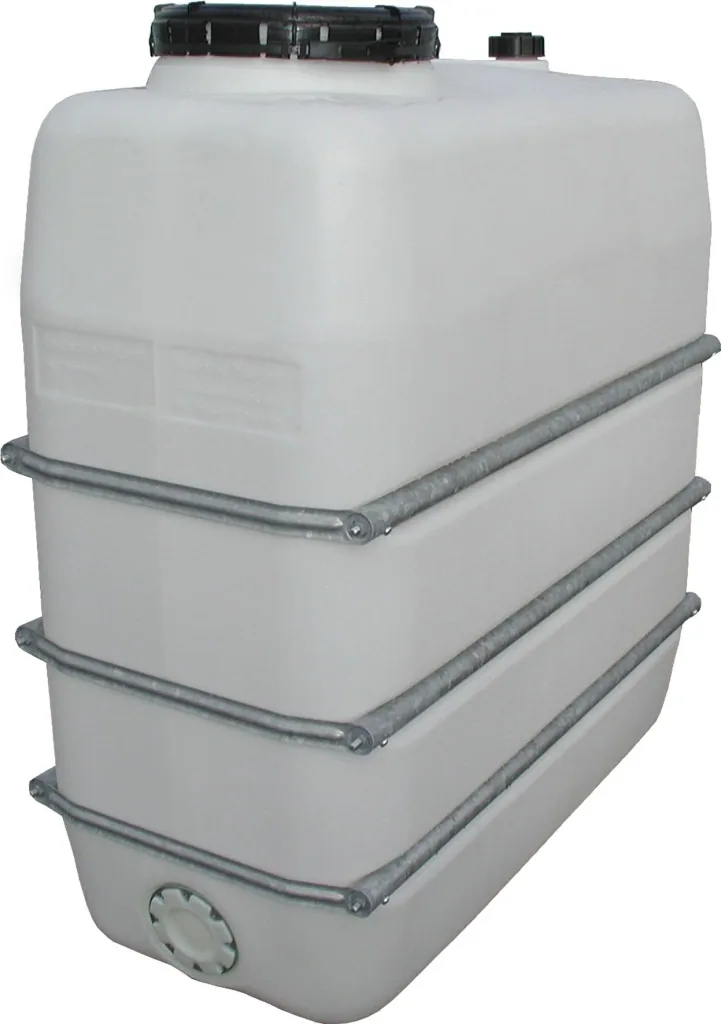 Space-saving tank 1500 L, white