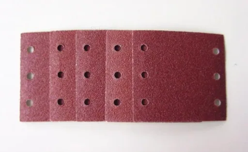 Sandpaper 110 x 100 mm, grain 60, 5 pieces