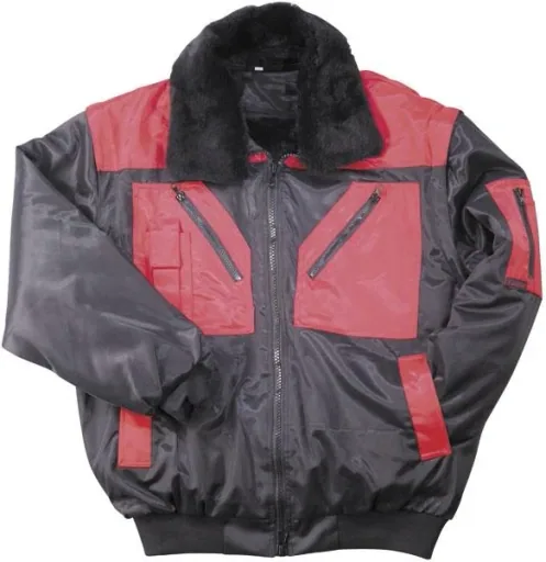 All-season blouson, color red/black, size M