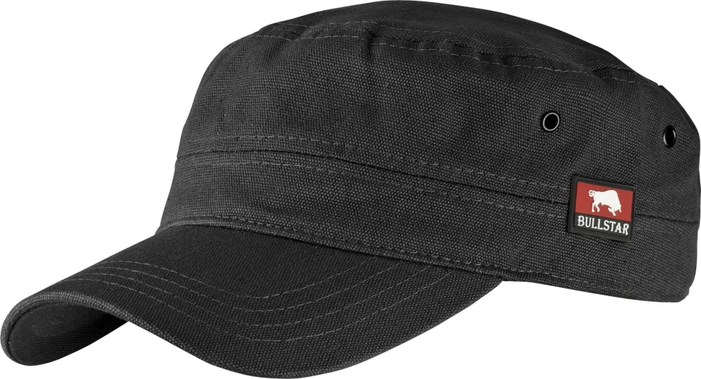 Bullstar Army Cap, black, one size