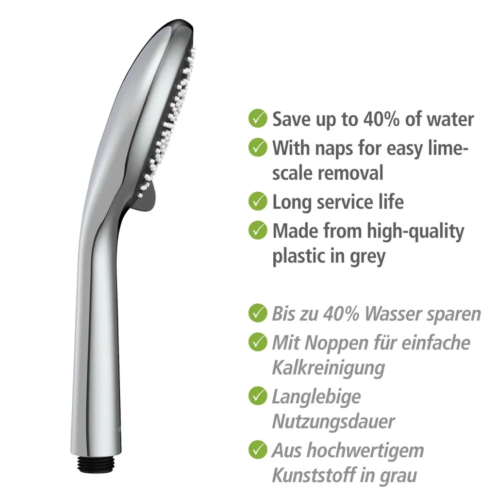 Wasserspar-Duschsystem Watersaving Chrom