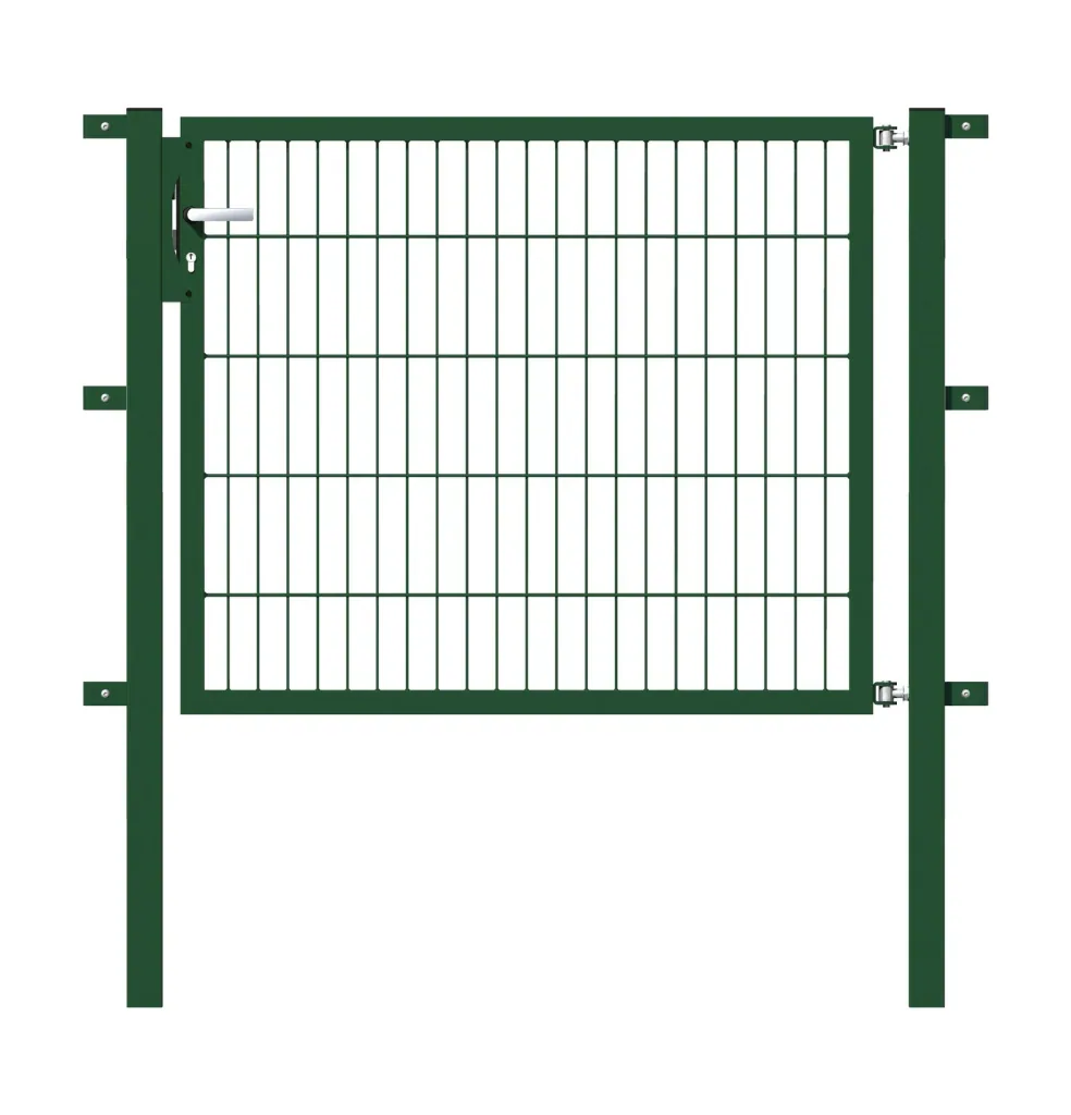 Single gate Flexo, green, width 125 cm, height 100 cm