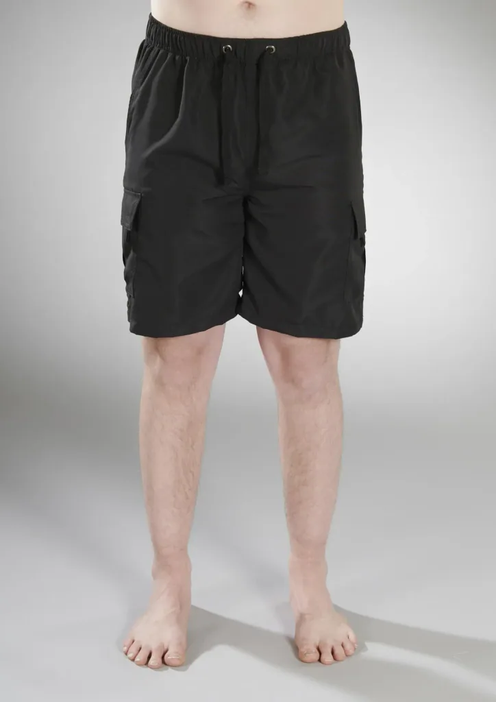 Shorts, color black, size 5XL