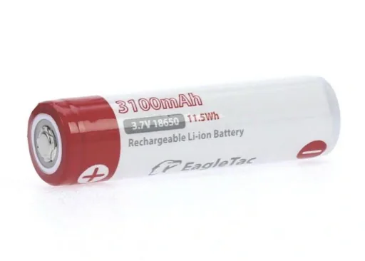 Samsung Li-Ion battery 18650 with 2600 mAh without protection circuit