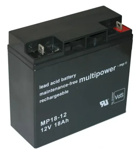 Lead-acid battery 12V, 18.0Ah, M5 thread, VdS