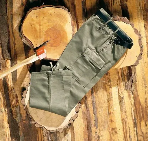 German Army Moleskin work trousers, olive, size 52