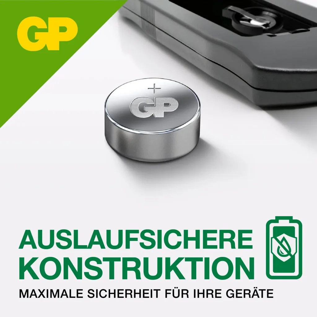 Alkaline button cell LR43 / V12GA - 10 pieces