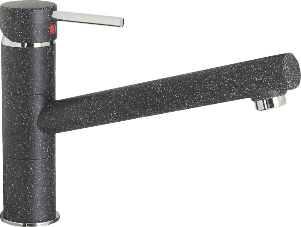 ZELINA single-lever sink mixer granite-black