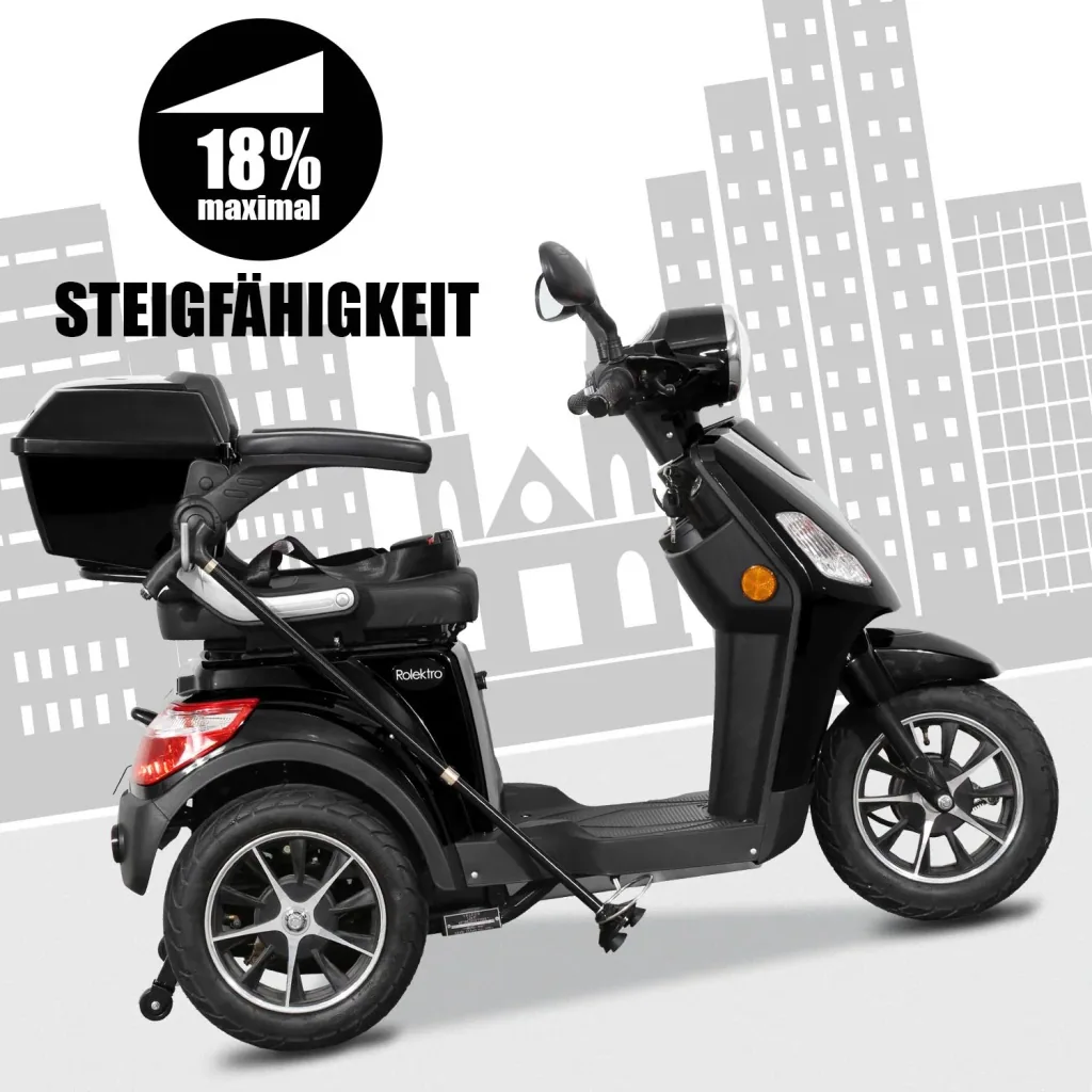 E-Trike 25 V.2, black