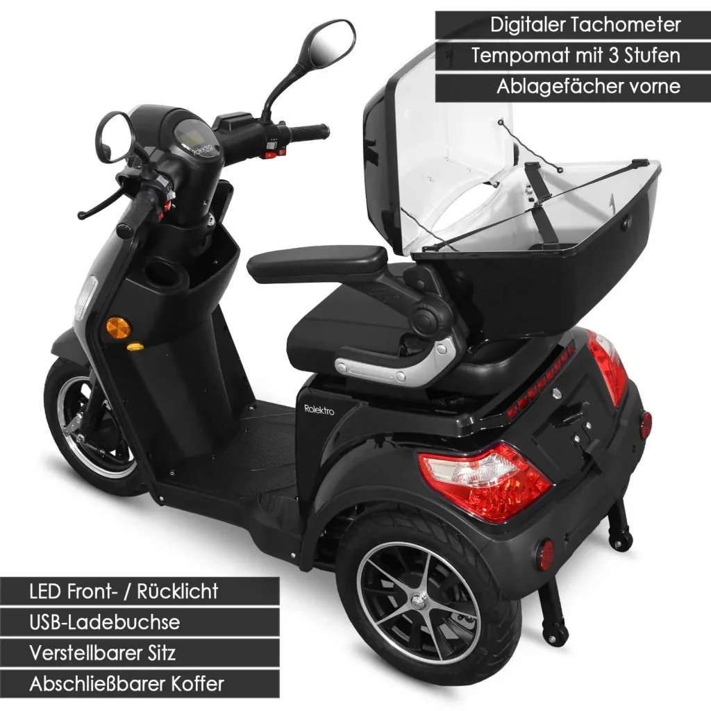 E-Trike 25 V.2, black