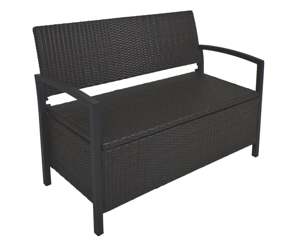 Garden bench "Ferrara" coffee